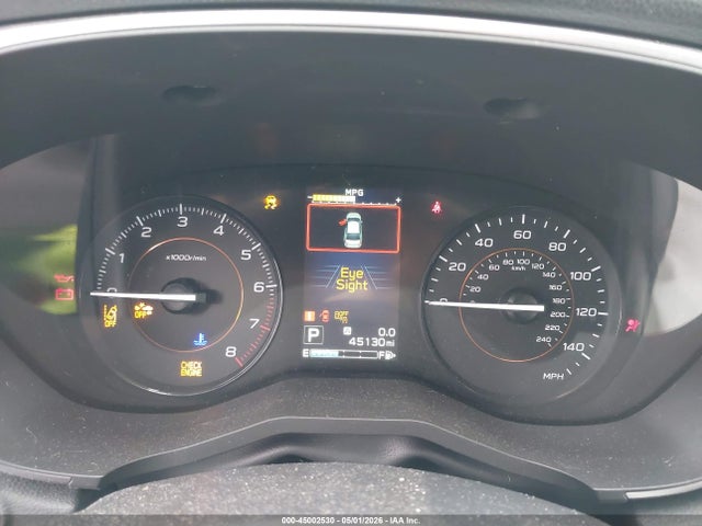 2019 Subaru Crosstrek 2.0i Premium მანქანა იყიდება აუქციონზე, vin: JF2GTAEC3KH230412, აუქციონის ნომერი: 45002530