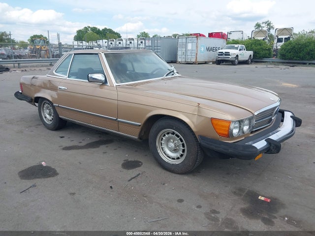 1981 Mercedes-benz 380 Sl მანქანა იყიდება აუქციონზე, vin: WDBBA45A0BB002156, აუქციონის ნომერი: 45002568