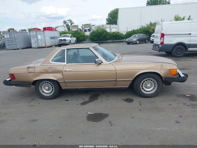 1981 Mercedes-benz 380 Sl მანქანა იყიდება აუქციონზე, vin: WDBBA45A0BB002156, აუქციონის ნომერი: 45002568