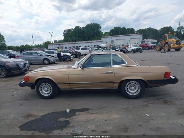 1981 Mercedes-benz 380 Sl მანქანა იყიდება აუქციონზე, vin: WDBBA45A0BB002156, აუქციონის ნომერი: 45002568
