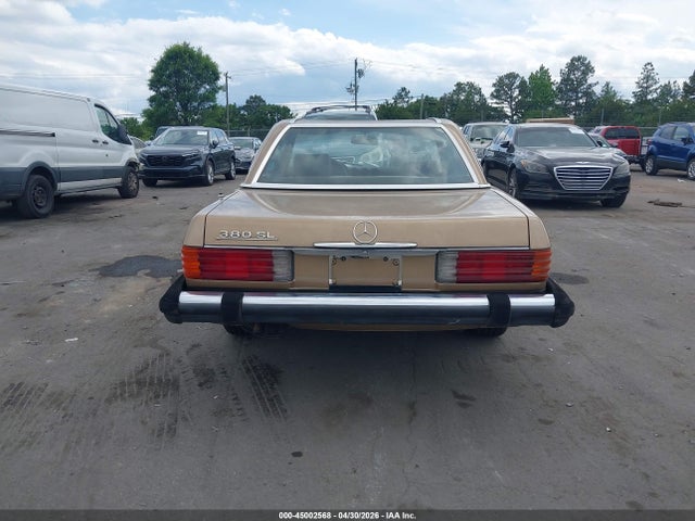 1981 Mercedes-benz 380 Sl მანქანა იყიდება აუქციონზე, vin: WDBBA45A0BB002156, აუქციონის ნომერი: 45002568