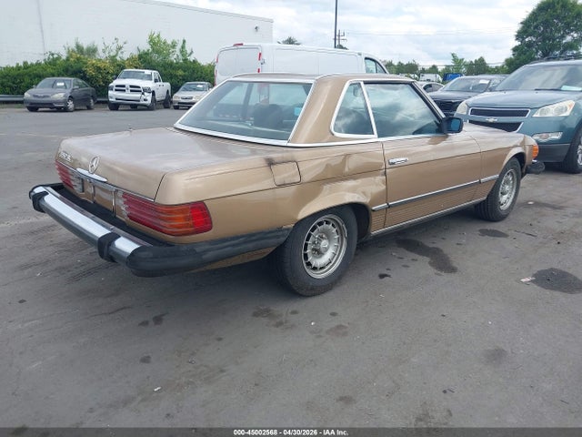 1981 Mercedes-benz 380 Sl მანქანა იყიდება აუქციონზე, vin: WDBBA45A0BB002156, აუქციონის ნომერი: 45002568