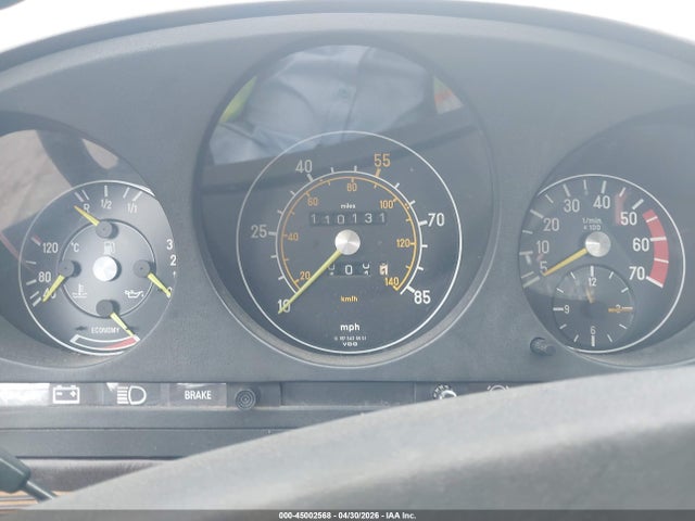 1981 Mercedes-benz 380 Sl მანქანა იყიდება აუქციონზე, vin: WDBBA45A0BB002156, აუქციონის ნომერი: 45002568