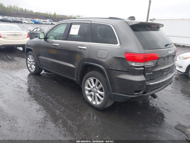 2017 Jeep Grand Cherokee Limited 4x4 მანქანა იყიდება აუქციონზე, vin: 1C4RJFBG1HC851543, აუქციონის ნომერი: 45002615