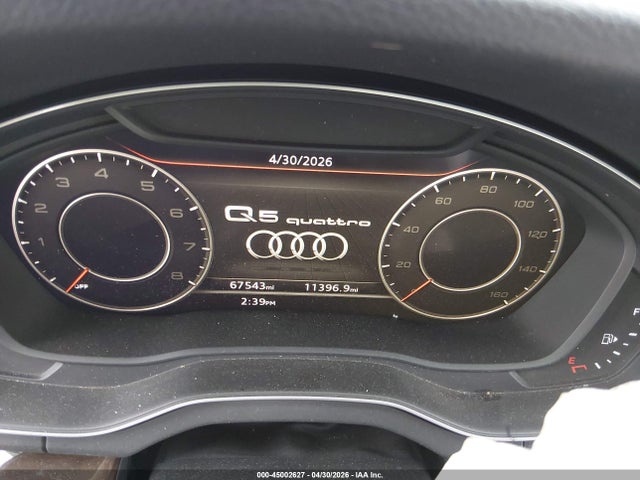 2019 Audi Q5 45 Premium მანქანა იყიდება აუქციონზე, vin: WA1BNAFY0K2140323, აუქციონის ნომერი: 45002627