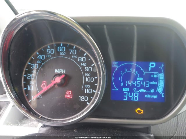 2014 Chevrolet Spark 1lt Auto მანქანა იყიდება აუქციონზე, vin: KL8CD6S93EC540683, აუქციონის ნომერი: 45002668