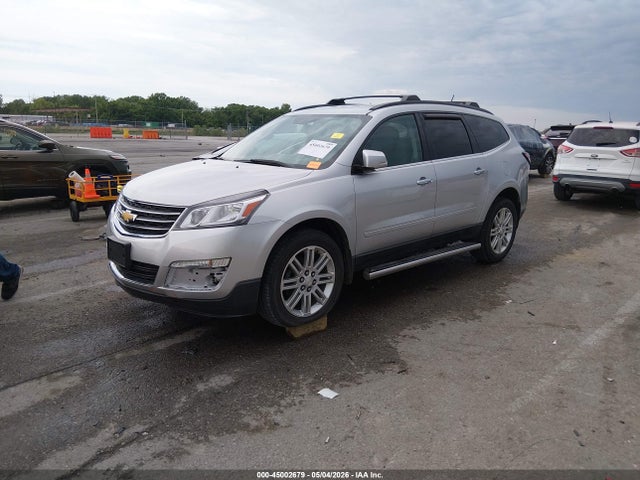 45002679 :رقم المزاد ، 1GNKRGKD5FJ256748 vin ، 2015 Chevrolet Traverse 1lt مزاد بيع