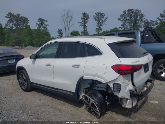 Aukcja sprzedaży 2025 Mercedes-benz Gla 250 4matic, vin: W1N4N4GB0SJ697533, numer aukcji: 45002687