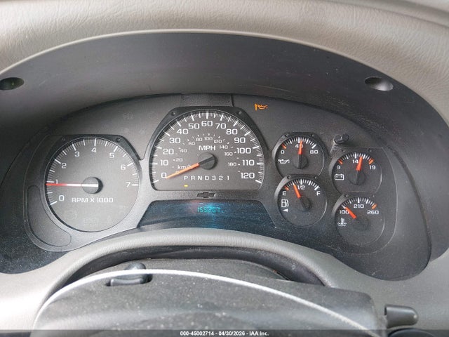 45002714 :رقم المزاد ، 1GNDS13S972139287 vin ، 2007 Chevrolet Trailblazer Ls مزاد بيع