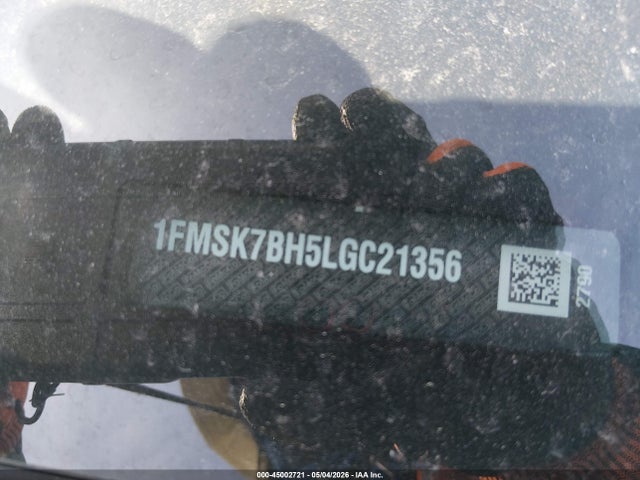 Продаж на аукціоні авто 2020 Ford Explorer, vin: 1FMSK7BH5LGC21356, номер лоту: 45002721