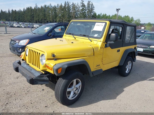 Продаж на аукціоні авто 2003 Jeep Wrangler Se, vin: 1J4FA29143P373515, номер лоту: 45002724