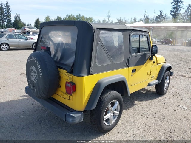 Продаж на аукціоні авто 2003 Jeep Wrangler Se, vin: 1J4FA29143P373515, номер лоту: 45002724