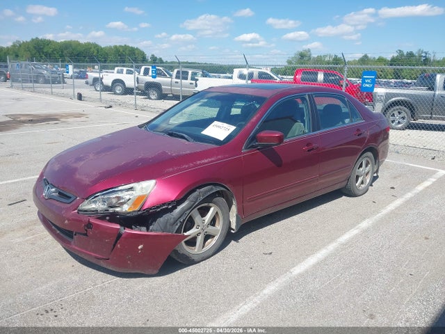 45002725 :رقم المزاد ، 1HGCM56673A072100 vin ، 2003 Honda Accord 2.4 Ex مزاد بيع