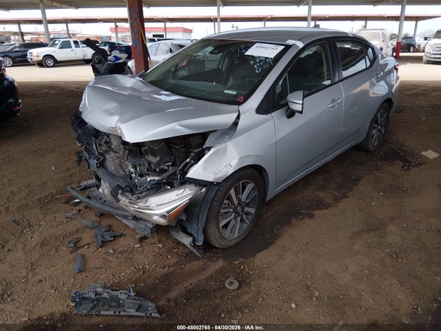 45002765 :رقم المزاد ، 3N1CN8EV1ML831620 vin ، 2021 Nissan Versa Sv Xtronic Cvt مزاد بيع