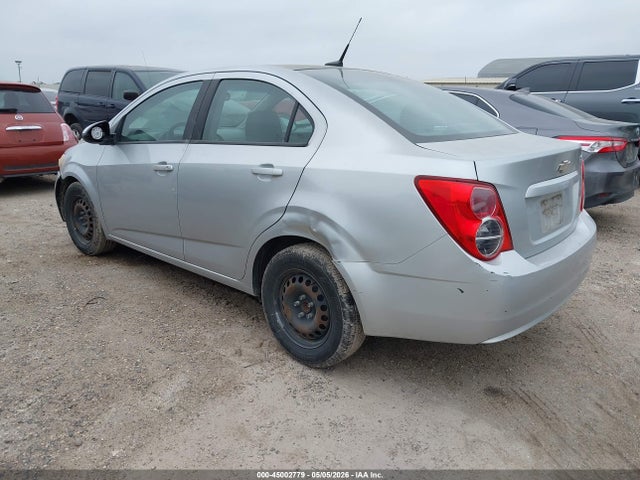 Продажа на аукционе авто 2013 Chevrolet Sonic Ls Auto, vin: 1G1JA5SH5D4143471, номер лота: 45002779