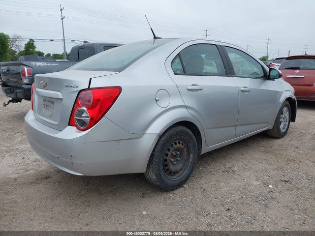 Продажа на аукционе авто 2013 Chevrolet Sonic Ls Auto, vin: 1G1JA5SH5D4143471, номер лота: 45002779