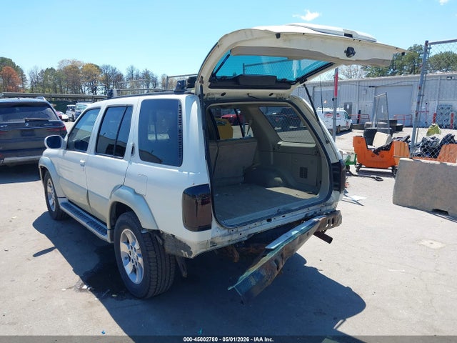 Продаж на аукціоні авто 2002 Infiniti Qx4 Luxury, vin: JNRDR09Y12W252694, номер лоту: 45002780
