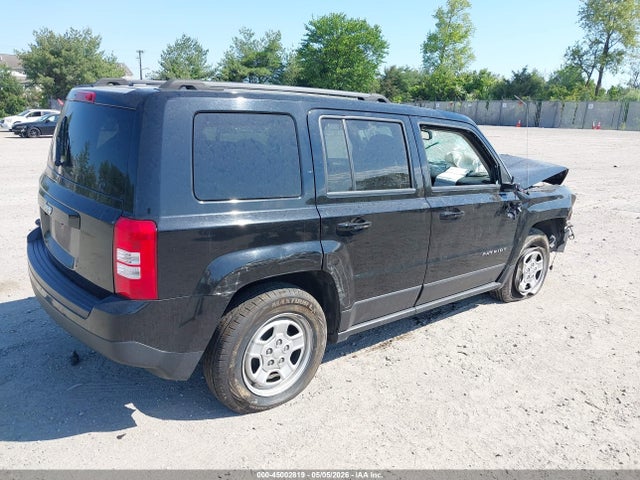 2016 Jeep Patriot Sport მანქანა იყიდება აუქციონზე, vin: 1C4NJPBA6GD550632, აუქციონის ნომერი: 45002819