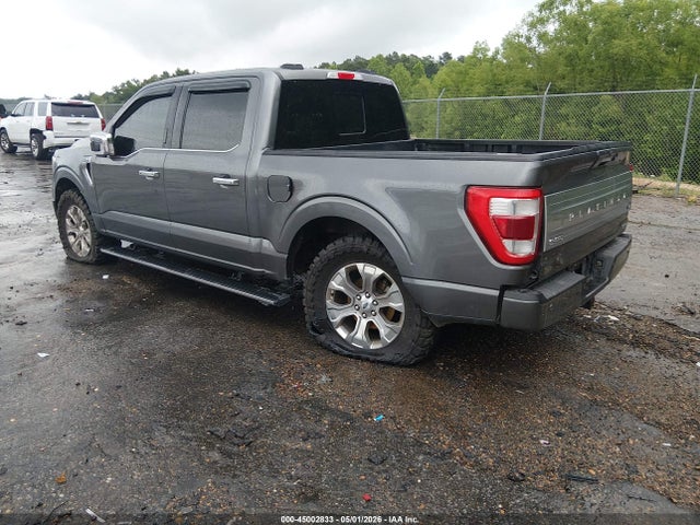 Продаж на аукціоні авто 2021 Ford F-150 Platinum, vin: 1FTFW1E81MFB03945, номер лоту: 45002833