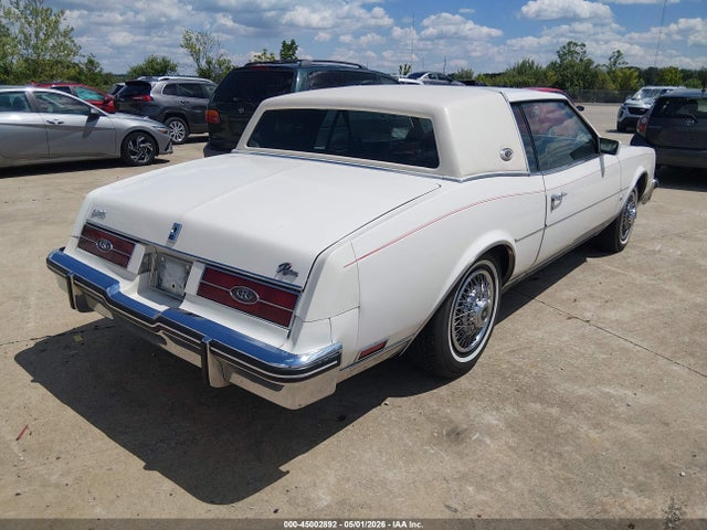 45002892 :رقم المزاد ، 1G4EZ57Y4FE426284 vin ، 1985 Buick Riviera مزاد بيع