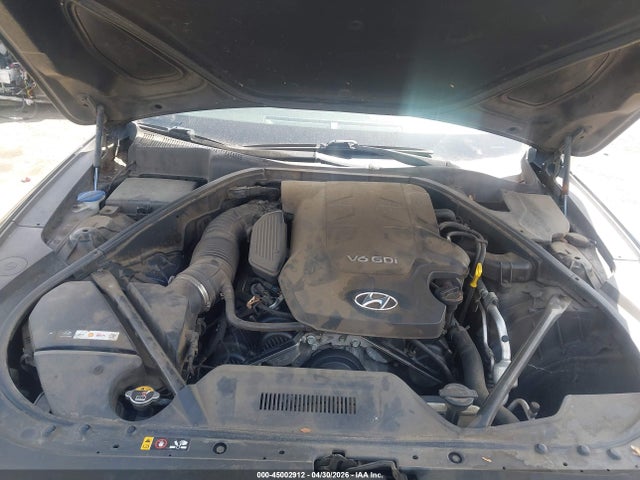 45002912 :رقم المزاد ، KMHGN4JE0FU027973 vin ، 2015 Hyundai Genesis 3.8 مزاد بيع