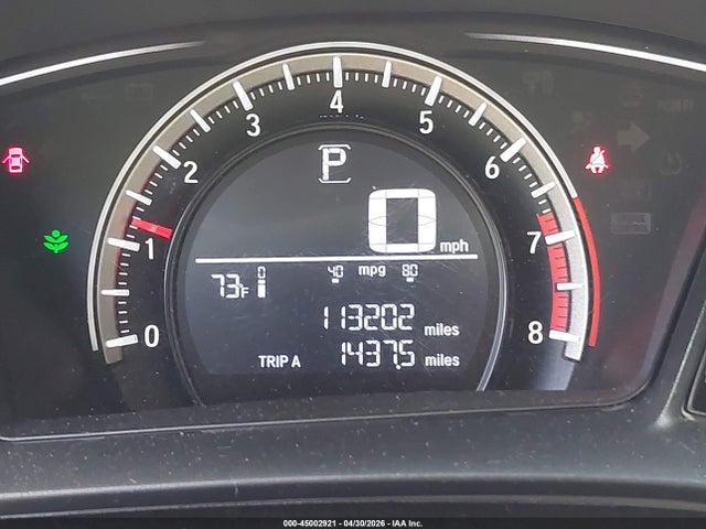 2016 Honda Civic Lx მანქანა იყიდება აუქციონზე, vin: 19XFC2F53GE250219, აუქციონის ნომერი: 45002921