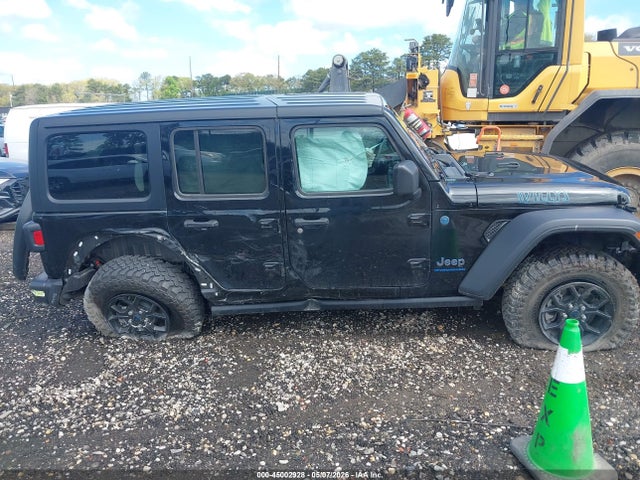 45002928 :رقم المزاد ، 1C4RJXN68RW228171 vin ، 2024 Jeep Wrangler 4xe Willys 4xe مزاد بيع