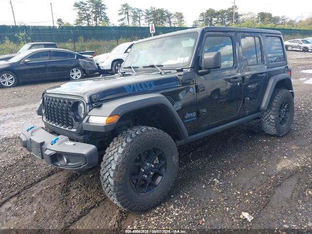 45002928 :رقم المزاد ، 1C4RJXN68RW228171 vin ، 2024 Jeep Wrangler 4xe Willys 4xe مزاد بيع