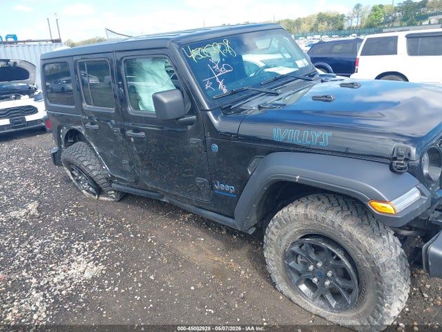 45002928 :رقم المزاد ، 1C4RJXN68RW228171 vin ، 2024 Jeep Wrangler 4xe Willys 4xe مزاد بيع