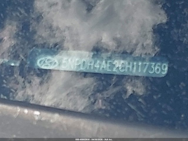 Aukcja sprzedaży 2012 Hyundai Elantra Gls, vin: 5NPDH4AE2CH117369, numer aukcji: 45002930