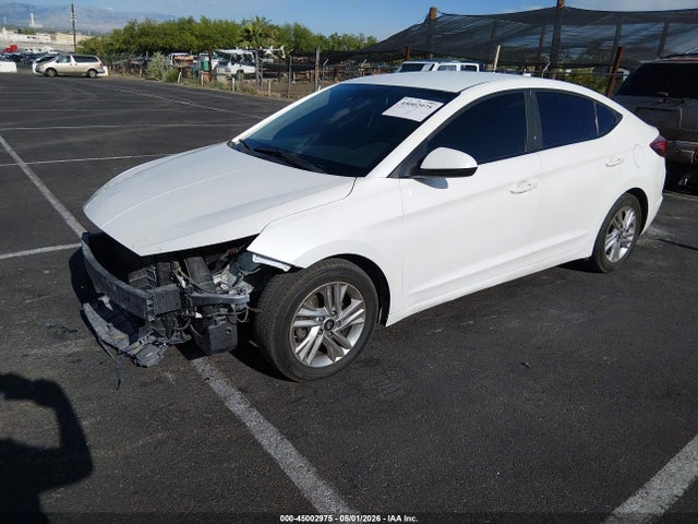 2019 Hyundai Elantra Sel მანქანა იყიდება აუქციონზე, vin: 5NPD84LF3KH483085, აუქციონის ნომერი: 45002975