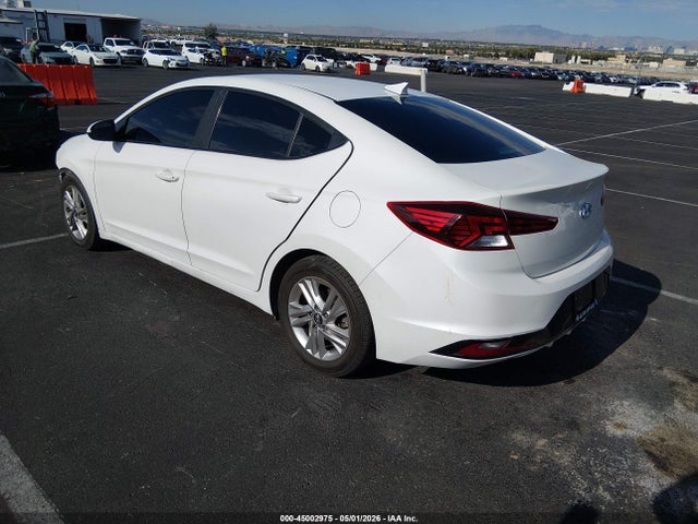 2019 Hyundai Elantra Sel მანქანა იყიდება აუქციონზე, vin: 5NPD84LF3KH483085, აუქციონის ნომერი: 45002975