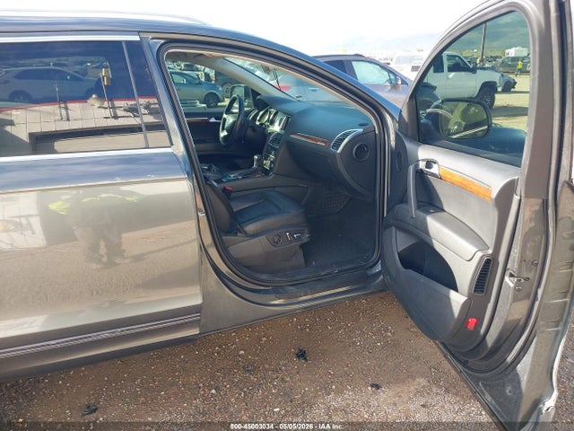 45003034 :رقم المزاد ، WA1CMAFE5DD016505 vin ، 2013 Audi Q7 3.0 Tdi Premium مزاد بيع