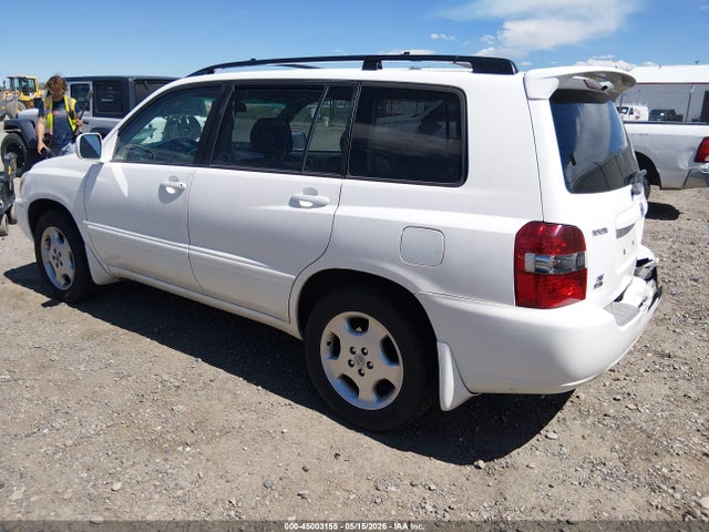 2006 Toyota Highlander Limited V6 მანქანა იყიდება აუქციონზე, vin: JTEDP21A760103811, აუქციონის ნომერი: 45003155