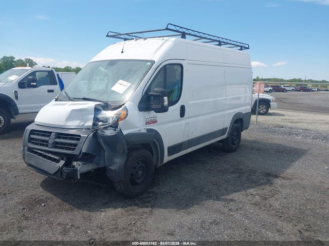 45003162 :رقم المزاد ، 3C6TRVCG8JE138815 vin ، 2018 Ram Promaster 2500 High Roof 136 Wb مزاد بيع