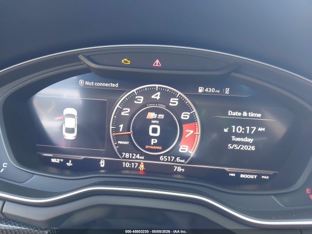 Продажа на аукционе авто 2018 Audi S5 3.0t Premium Plus, vin: WAUP4AF52JA079224, номер лота: 45003230