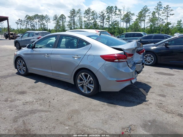 2017 Hyundai Elantra Limited მანქანა იყიდება აუქციონზე, vin: 5NPD84LF1HH088282, აუქციონის ნომერი: 45003259
