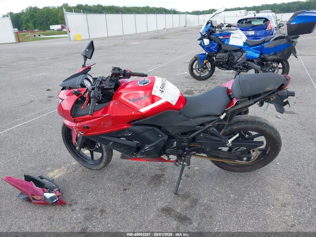 Aukcja sprzedaży 2012 Kawasaki Ex250 J, vin: JKAEXMJ16CDAC4163, numer aukcji: 45003287