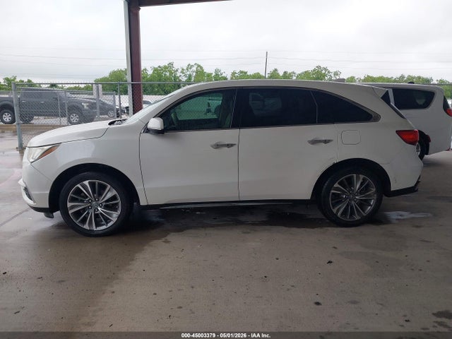 2017 Acura Mdx Technology Package მანქანა იყიდება აუქციონზე, vin: 5FRYD3H50HB002125, აუქციონის ნომერი: 45003379