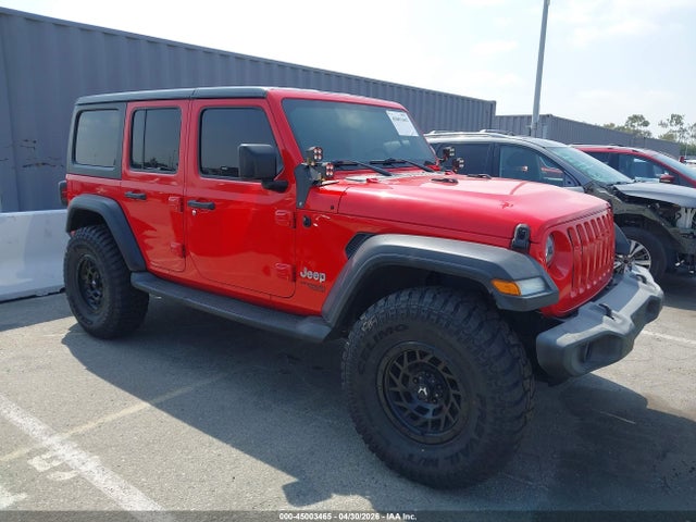 Продаж на аукціоні авто 2021 Jeep Wrangler Unlimited Sport S 4x4, vin: 1C4HJXDN8MW515989, номер лоту: 45003465