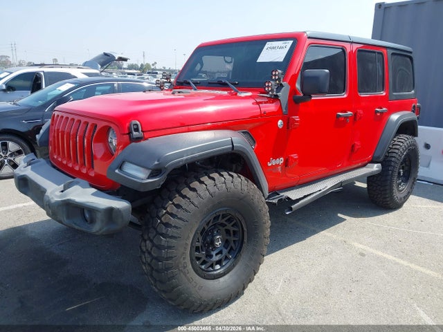 Продаж на аукціоні авто 2021 Jeep Wrangler Unlimited Sport S 4x4, vin: 1C4HJXDN8MW515989, номер лоту: 45003465