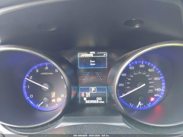 2018 Subaru Outback 2.5i Limited მანქანა იყიდება აუქციონზე, vin: 4S4BSANC0J3230337, აუქციონის ნომერი: 45003549