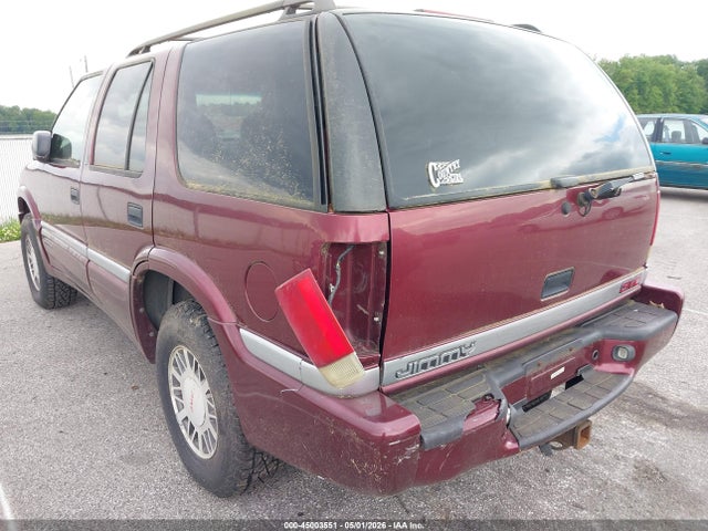 Aukcja sprzedaży 2000 Gmc Jimmy Sle, vin: 1GKDT13W4Y2234449, numer aukcji: 45003551