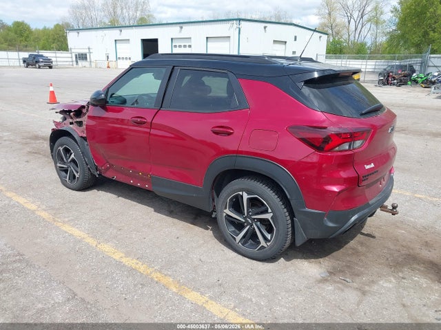 Продажа на аукционе авто 2021 Chevrolet Trailblazer Rs, vin: KL79MUSL2MB122585, номер лота: 45003637