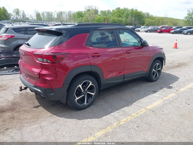 Продажа на аукционе авто 2021 Chevrolet Trailblazer Rs, vin: KL79MUSL2MB122585, номер лота: 45003637