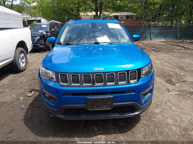 2017 Jeep New Compass Latitude Fwd მანქანა იყიდება აუქციონზე, vin: 3C4NJCBB3HT652662, აუქციონის ნომერი: 45003658