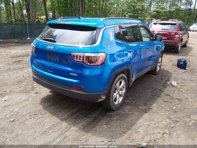 2017 Jeep New Compass Latitude Fwd მანქანა იყიდება აუქციონზე, vin: 3C4NJCBB3HT652662, აუქციონის ნომერი: 45003658