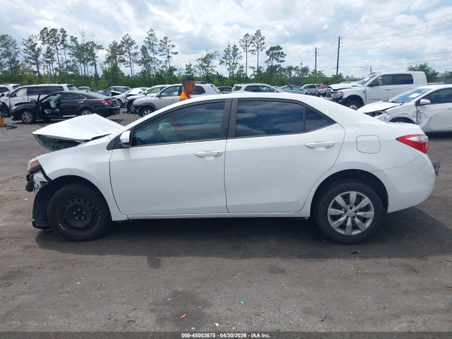 45003675 :رقم المزاد ، 2T1BURHE3EC083616 vin ، 2014 Toyota Corolla Le مزاد بيع
