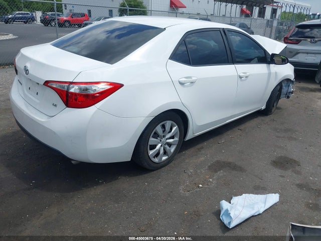 45003675 :رقم المزاد ، 2T1BURHE3EC083616 vin ، 2014 Toyota Corolla Le مزاد بيع