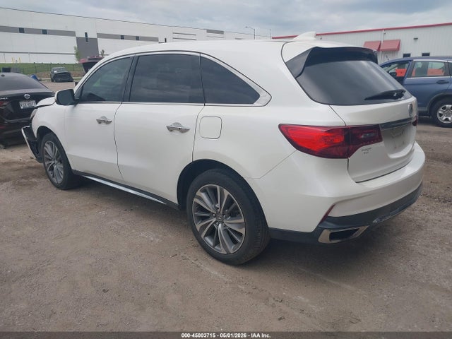 45003715 :رقم المزاد ، 5FRYD3H56HB007264 vin ، 2017 Acura Mdx Technology Package مزاد بيع